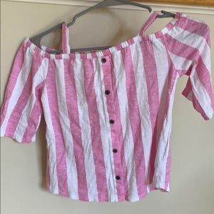 Abercrombie kids short/ sleeve top